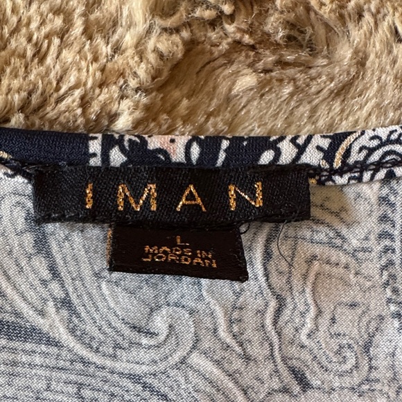 Iman Two-Piece Set – Sleeveless Top & Matching Pants - L - Picture 5 of 13